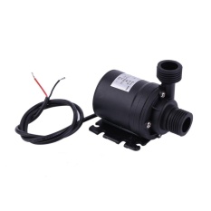 Baik Ultra Tenang mini Lift 5 M 800l/H Motor Tanpa Sikat Submersible Pompa Air DC12V Hitam-Intl