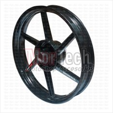 GP Racing Velg Pelek Tiger New Palang 6 Miring Hitam Double Disc 18-185 & 18-215