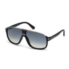 GPL/TOM FORD TF 335 Eliott Warna Tidak Mengkilap Hitam/Perak Bingkai/Abu-abu Lensa 60 Mm/ dikirim dari Amerika Serikat-Internasional