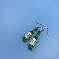 Guangguai Aneh Tapi Lucu Junior Anti Alergi Botol Alkohol Anting