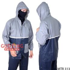 Gudang Fashion - Jas Hujan Untuk Motor - Abu