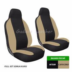 Gudang Leather Sarung Jok Karimun Wagon R (Hitam-Capucino)