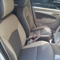 Gudang Leather Sarung Jok Mobil Ertiga - FERARI (Grey-Cappucino)