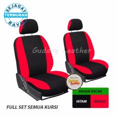 Gudang Leather Sarung Jok Mobil Escudo 96 (Hitam - Merah) - OSCAR