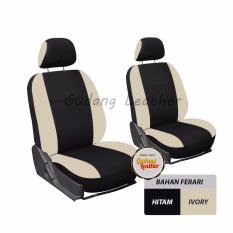 Gudang Leather Sarung Jok Mobil Sienta (Hitam-Ivory)