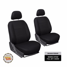 Gudang Leather Sarung Jok Mobil Suzuki APV ARENA (Hitam) / Bahan Ferari