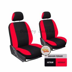 Gudang Leather Sarung Jok Mobil - Toyota Rush Ultimo - Hitam Merah