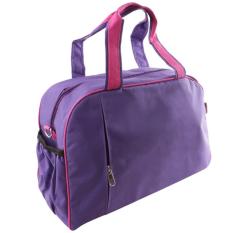 Gym Sport Bag Organizer Tas sepatu olahraga shoes olah raga tenis basket badminton fitnes senam futsal aerobic - Purple Ungu