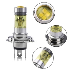 H7 2323 LED 100 W Fog Mengemudi Light HID Kuning 4300 K Bulbs DRL-Intl