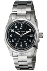 HAMILTON Khaki Pria Jam Tangan Pria Stainless Steel-H70455133
