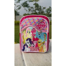 HARGA TERBAIK!! TAS RANSEL ANAK KARAKTER KUDA PONY PINK KUALITAS TERBAIK
