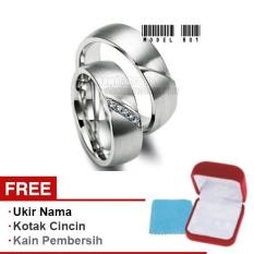 Harmard - Cincin Exclusive dengan USA Diamond untuk Nikah / Kawin / Tunangan - Model 801