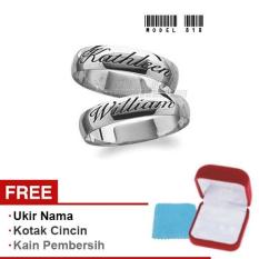 Harmard - Cincin Exclusive dengan USA Diamond untuk Nikah / Kawin / Tunangan - Model 818