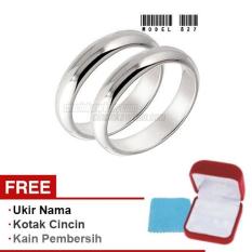 Harmard - Cincin Exclusive dengan USA Diamond untuk Nikah / Kawin / Tunangan - Model 827