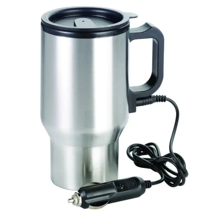 Heated Drinking Mug Car Water Heater Pemanas Air Elektrik Mobil 12v Lazada Indonesia