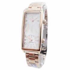 Hegner - Jam Tangan Wanita - Stainless Steel - HG 5004 Silver Gold CombiIDR346000. Rp 346.100