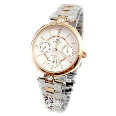 Hegner - H5003L - Jam Tangan Wanita - Stainless Steel - Silver Rose