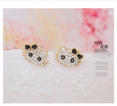 Hello Kitty Hello Kitty Jepang atau Korea Selatan Kucing Anting