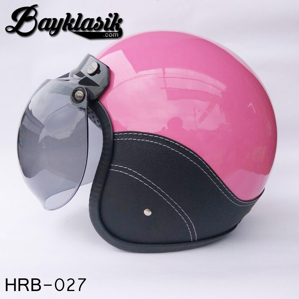 Helm Bogo Pink Magenta SK Black