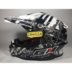 Helm Cross Trail GM Super Cross Neutron White Silver .