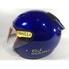 Helm KYT DJ Maru Deep Blue / Biru