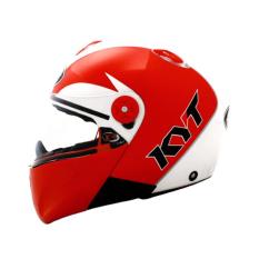 helm kyt X Rocket Retro Putih /Gunmetal