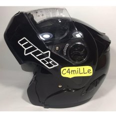 HELM MDS PRO RIDER SOLID BLACK MODULAR FULL