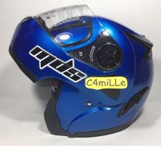 HELM MDS PRO RIDER SOLID CY BLUE MODULAR FULL