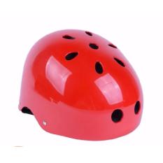 Helm Sepeda I Helm Sepatu Roda I Helm Skateboard - Merah