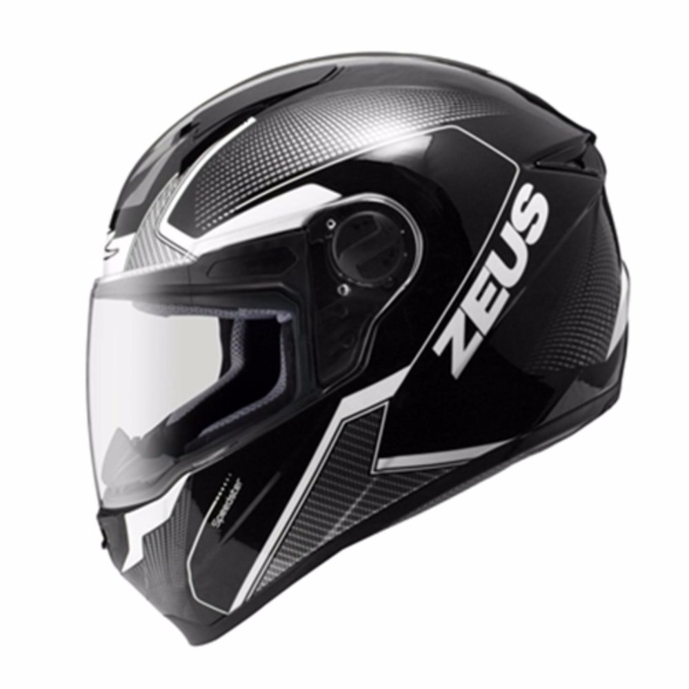 Helm Zeus Fullface ZS-811 Black/AL6 Grey