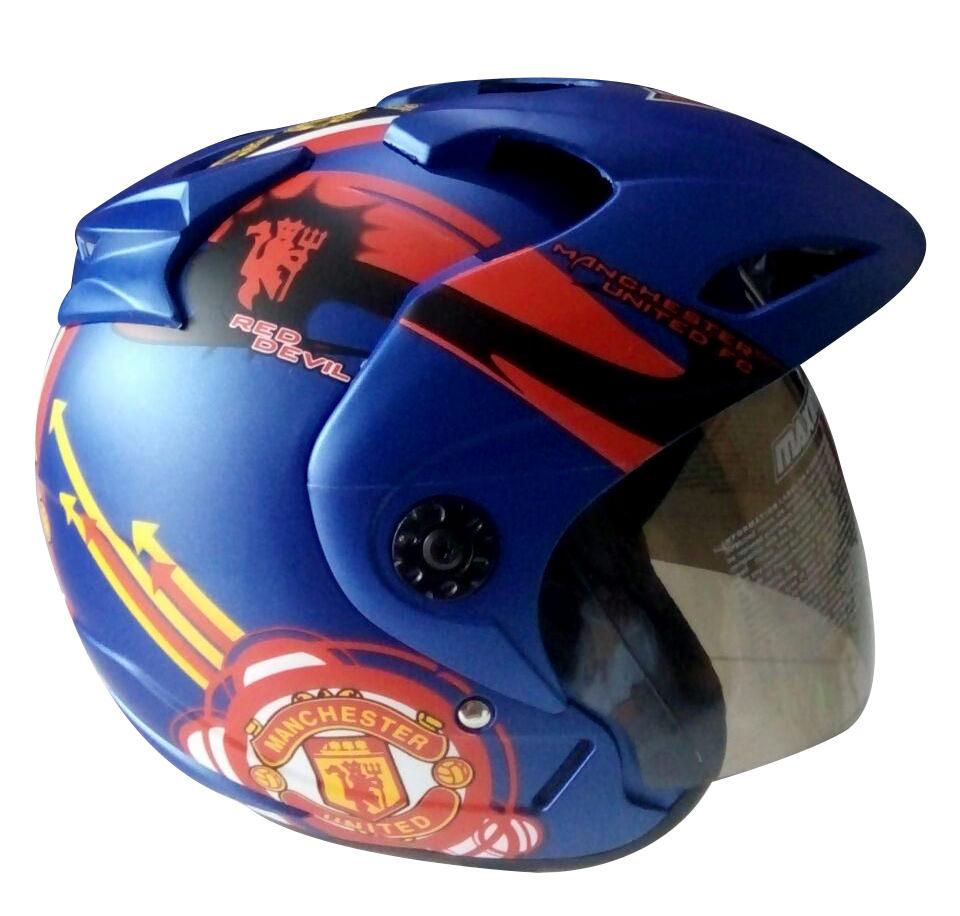 Helmet Club Bola Sudah SNI Warna Biru