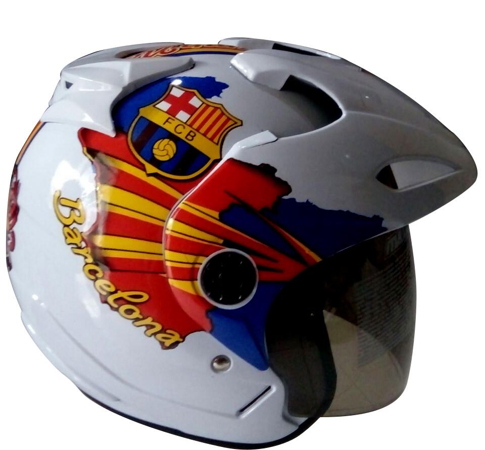 Helmet Club Bola Sudah SNI Warna Putih