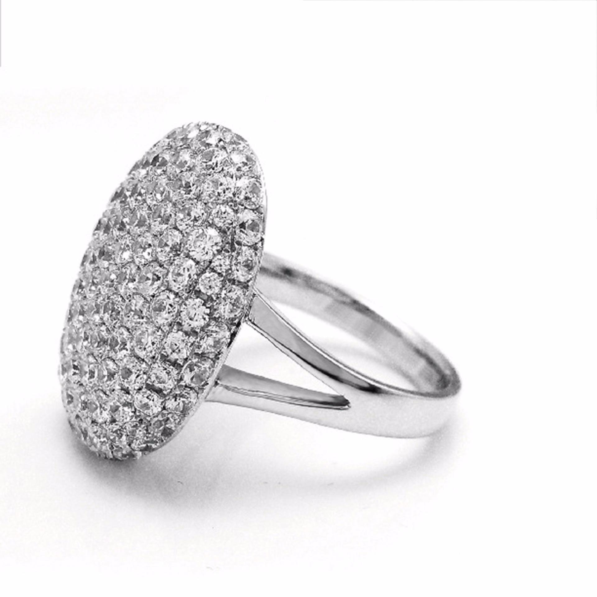 Hequ baru Chic Hot Sale 1 PC a Eropa Twilight Cincin Pernikahan Zinc Alloy Perhiasan Wanitas cincin pertunangan kita ukuran Silver-10