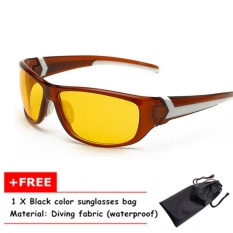 Nya Mia Aluminium Magnesium Perancang Merek Terpolarisasi Kacamata Pria Kacamata Mengemudi Kacamata Musim Panas Eyewear Aksesoris Cermin Mata Hitam (No.7) -Intl