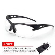 Nya Mia Pria Fashion Terpolarisasi Luar Ruangan Kacamata Berkendara Mobil Mengemudi Kacamata Hitam 100% UV400 Terpolarisasi Goggle Style Eyewear Cermin Mata Hitam (NO 6) -Intl