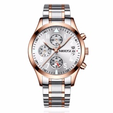 Bisnis Berkualitas Tinggi Pria Watch Multifungsi Waterproof Master Desain untuk Pria-Intl