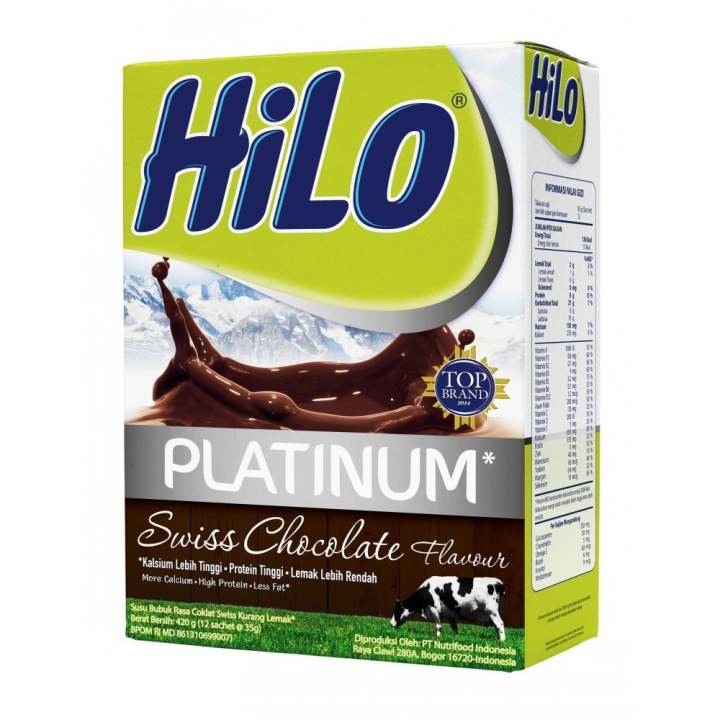  HiLo  Platinum 420 g Membeli jualan online Bubuk susu 