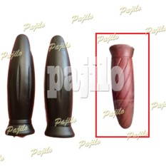 HITAM - Aksesoris Motor Universal Handgrip Retro Classic Klasik HANDGRIP HANDFAT HANDLE GRIP Motor Beat Scoopy Vario NMAX Mio M3 AEROX Fino Revo Supra CB 150 R MX KING X RIDE VIxion Supra X Soul GT Verza Asesoris Motor Acessoris Motor Klasik Clasic