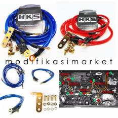 Hks Ground Wire (kelistrikan mobil jadi mantap) Merah