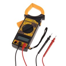 HKS Portabel AC DC Tegangan LCD Digital Clamp MultimeterElectronicTester-Intl