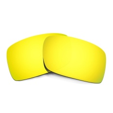 Hkuco Mens Replacement Lenses For Gascan Sunglasses 24K GoldPolarized