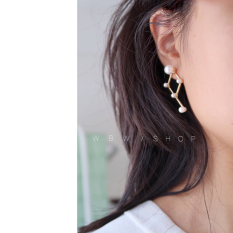 HM Sederhana Angin Geometris Tekstur Anting Anting