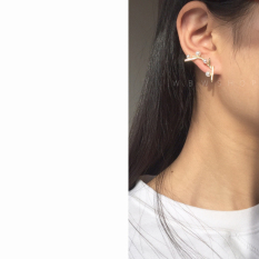 Hm Anting Sederhana Mutiara Elegan Ranting Pohon