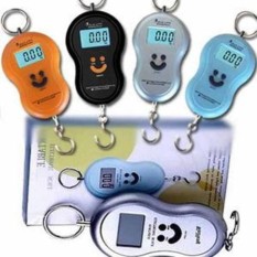 Hokky Timbangan portable Gantung Digital Smile Bulat 50 kg - Random Colour