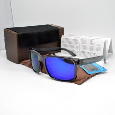 HOLBROOK Womens Mens Girls Boys Sunglasses UV400 VINTAGE Retro (Grey & Biru)-Intl