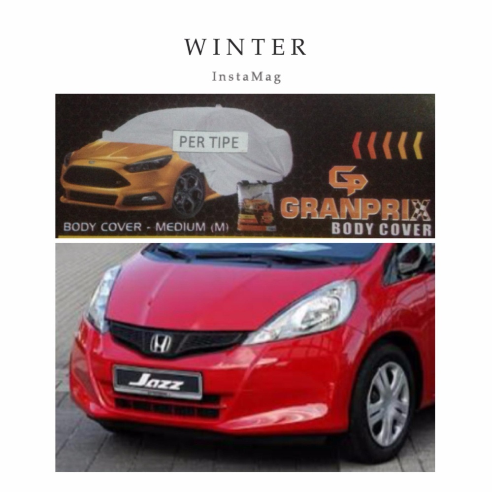 RAMe - Honda Jazz 2004-2015 GRANPRIX Car Body Cover / Selimut Mobil / Pelindung Mobil / Body Cover Mobil