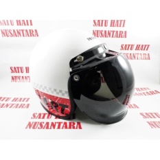 Honda ORI Klasik / Retro / Classic Helm / Helmet Half Face