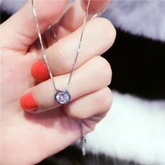 Hongkong is born purchasing silver counters, single 925 Sterling Silver Necklace, women's accessories, why Sheng Xiao silent Tang Yan same paragraph? - intl