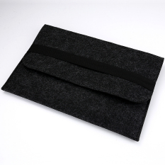 Horizontal Desain Fashion Multifungsi Case Tas Laptop untuk Apple MacBook 12 Inches (hitam)-Intl