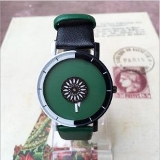 Hot Penjualan Fashion Jam Tangan Pasangan Jam Tangan Harajuku Style Candy Warna Beberapa Jam Tangan untuk Anak Laki-laki dan Perempuan Gaya Korea Watch- Hijau-Intl